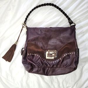 Brown Guess Shoulder Bag